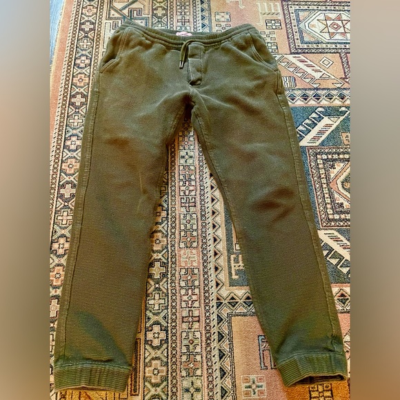 Taylor Stitch Other - Taylor Stitch The Apres Pant In Army Waffle Men's Olive Green size Medium